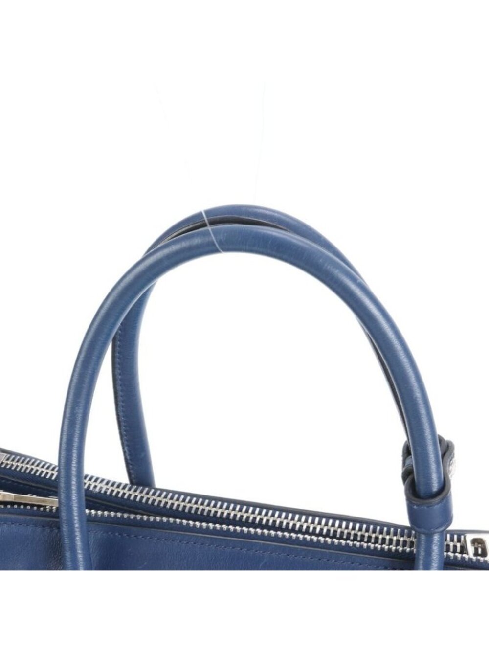 Prada Twin Pocket Triangle Logo Leather 2-Way Shoulder Bag Crossbody - Picture 2 of 10